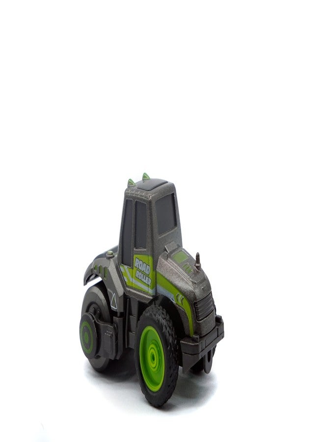 Space Enterprises Engineering Construction Toy Truck Set - 6PCS Die-Cast Metal Construction Vehicles for Kids - Mini Toy Trucks Set with Excavator, Dump Truck - Image 5